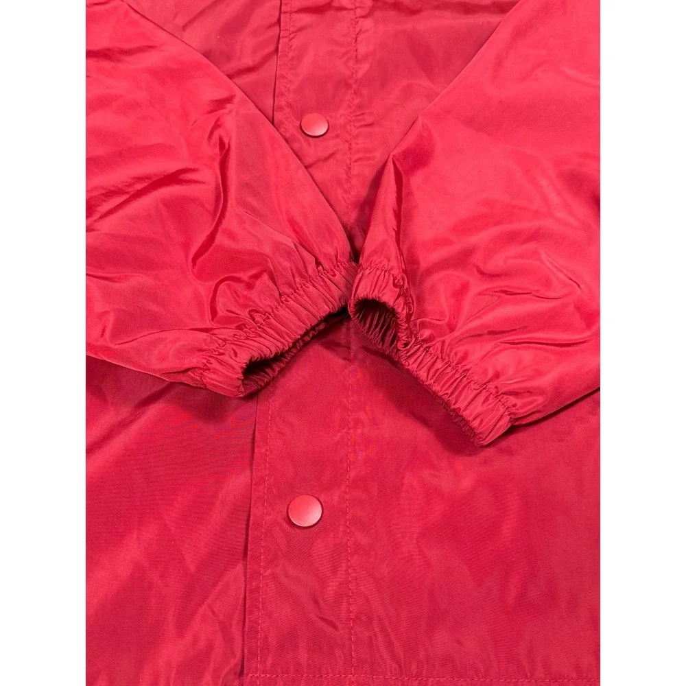 Disney Pixar Toy Story Pizza Planet Red Coaches Jacket Windbreaker Large